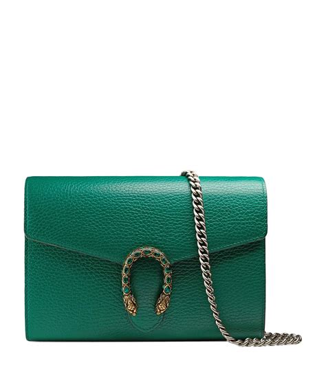 gucci green super mini dionysus wallet on chain bag|gucci wallet on chain review.